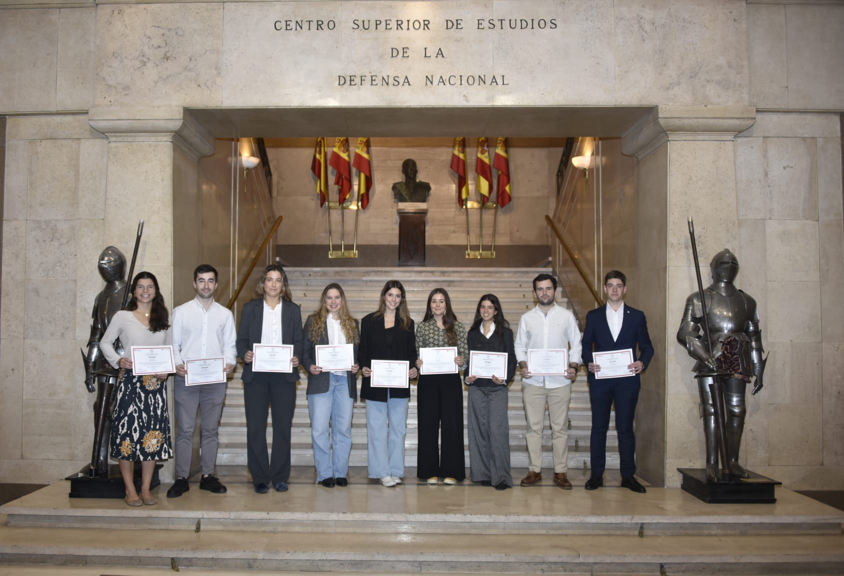 Acto de entrega de Diplomas en el CESEDEN (2024)